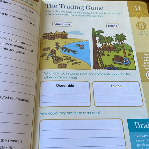 Summer Brain Quest Book Get Ready for 4th Grade! - Picture 3 of 15